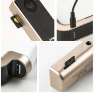 Wielofunkcyjny zestaw głośnomówiący do auta z Bluetooth i USB - więcej kolorów