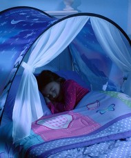Zaczarowany namiot na łóżko na spokojny sen dzieci - więcej typów