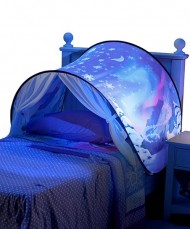 Zaczarowany namiot na łóżko na spokojny sen dzieci - więcej typów