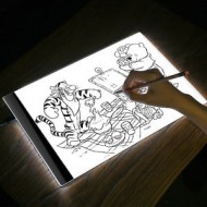 Świecąca tablica A4 światło LED - do magicznego malowania i rysowania